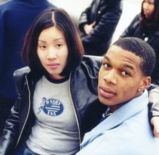 Bashy community members together in an early-2000s archival photograph