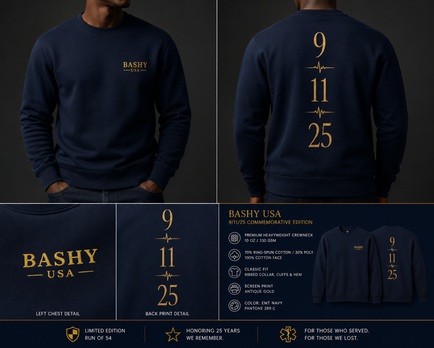 9/11/25 Commemorative Crewneck