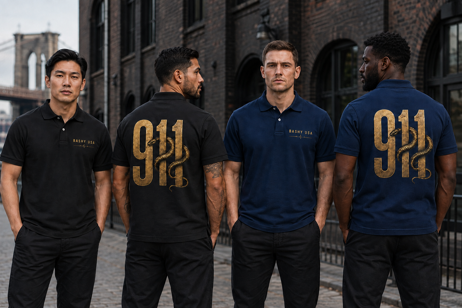 9/11 Tribute Collection Polo — Bashy USA